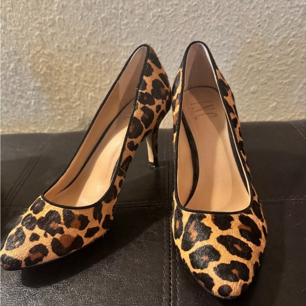 International Concepts Leopard Print Heels